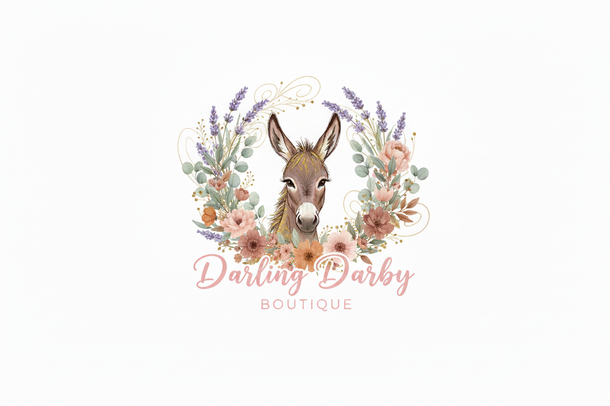 Darling Darby Boutique Logo - No Gold Donkey